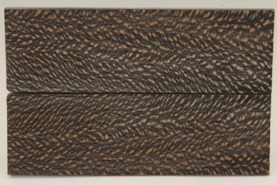Plaquettes pour la coutellerie, Platane stabilis&eacute; noir, ref:PPLs74734nr