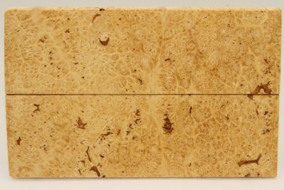 Plaquettes pour la coutellerie, Loupe d'Erable N&eacute;gundo stabilis&eacute; naturel, ref:PLpErs74741na