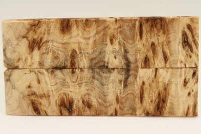 Plaquettes pour la coutellerie, Loupe de Peuplier stabilis&eacute; naturel, ref:PLpPEs74990na