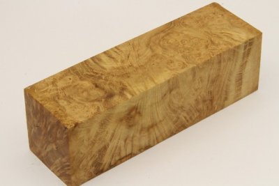 Bloc pour la coutellerie, loupe d'Acacia, ref:BLpAc75102