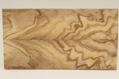 Plaquettes pour la coutellerie, loupe d'Olivier, ref:PO75133