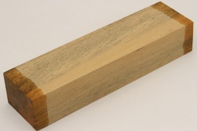Bloc pour la coutellerie, Eb&egrave;ne blanc du Laos, ref:BEbBlc75232