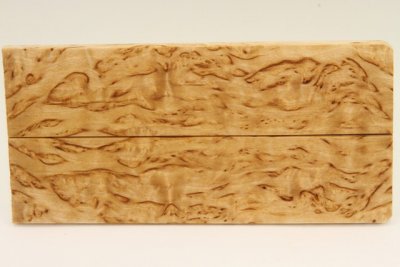 Plaquettes pour la coutellerie, Bouleau madr&eacute;, ref:PBM75280