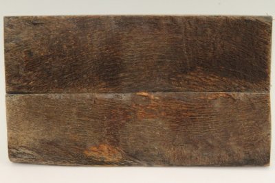 Plaquettes pour la coutellerie, corne de buffle avec cro&ucirc;te, ref:PCrBUF75416