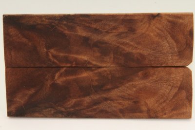 Plaquettes pour la coutellerie, Loupe de S&eacute;quoia stabilis&eacute;e naturelle, ref:PLpSqs75475