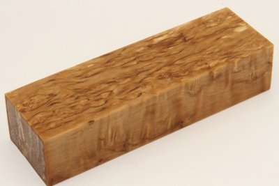 Bloc pour la coutellerie, Bouleau de Car&eacute;lie stabilis&eacute; naturel, ref:BBMs75602na
