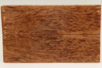 Plaquettes pour la coutellerie, Bouleau de Car&eacute;lie stabilis&eacute; naturel, ref:PBMs75610na