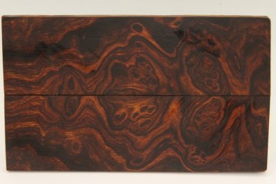 C-Plaquettes pour la coutellerie, loupe de Bois de fer d'Arizona, ref:PLpBF75656