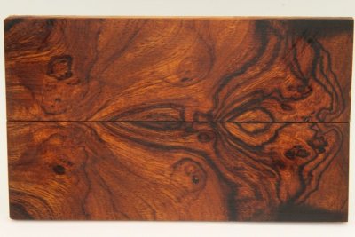 C-Plaquettes pour la coutellerie, loupe de Bois de fer d'Arizona, ref:PLpBF75657
