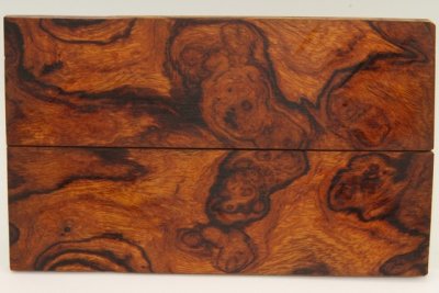 C-Plaquettes pour la coutellerie, loupe de Bois de fer d'Arizona, ref:PLpBF75658