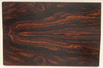 C-Plaquettes pour la coutellerie, loupe de Bois de fer d'Arizona, ref:PLpBF75660