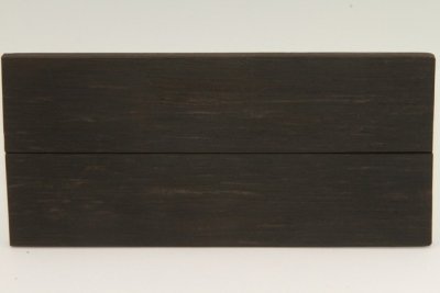 Plaquettes pour la coutellerie, Eb&egrave;ne noire, ref:PEbN75695