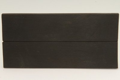 Plaquettes pour la coutellerie, Eb&egrave;ne noire, ref:PEbN75696