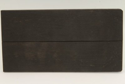 Plaquettes pour la coutellerie, Eb&egrave;ne noire, ref:PEbN75700