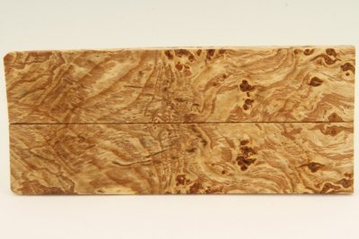 Plaquettes pour la coutellerie, loupe de H&ecirc;tre, ref:PCHef75812
