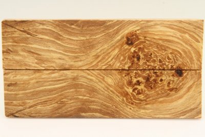 Plaquettes pour la coutellerie, loupe de H&ecirc;tre, ref:PCHef75814
