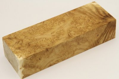Bloc pour la coutellerie, loupe d'Acacia, ref:BLpAc75851