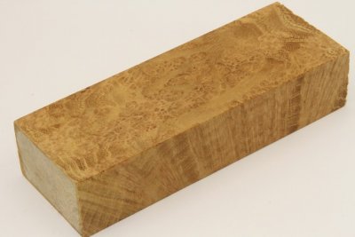 Bloc pour la coutellerie, loupe d'Acacia, ref:BLpAc75850