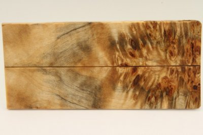 Plaquettes pour la coutellerie, Loupe de Peuplier stabilis&eacute; naturel, ref:PLpPEs75862na