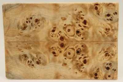 Plaquettes pour la coutellerie, Loupe de Peuplier stabilis&eacute; naturel, ref:PLpPEs75868na