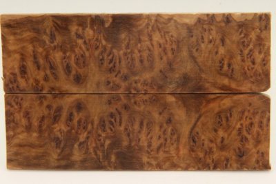 Plaquettes pour la coutellerie, loupe de Goldfield, ref:PLpG75981