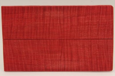 Plaquettes pour la coutellerie, Erable sycomore stabilis&eacute; rouge, ref:PESOs76026r
