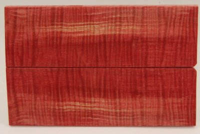 Plaquettes pour la coutellerie, Erable sycomore stabilis&eacute; rouge, ref:PESOs76027r