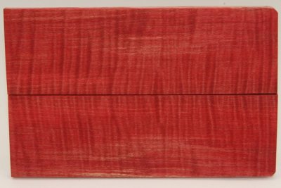 Plaquettes pour la coutellerie, Erable sycomore stabilis&eacute; rouge, ref:PESOs76029r
