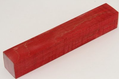 Carrelet &agrave; stylo, Erable sycomore ond&eacute; stabilis&eacute; rouge, ref:SESOs76039r