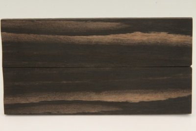 Plaquettes pour la coutellerie, Eb&egrave;ne noire, ref:PEbN76327