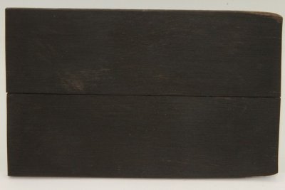 Plaquettes pour la coutellerie, Eb&egrave;ne noire, ref:PEbN76329