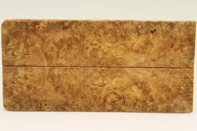 Plaquettes pour la coutellerie, Loupe d'Erable N&eacute;gundo stabilis&eacute; naturel, ref:PLpErs76341na