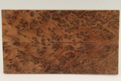 Plaquettes pour la coutellerie, Ronce de Thuya du Maroc, ref:PLpTM76464