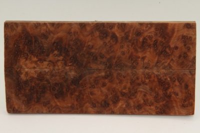 Plaquettes pour la coutellerie, Ronce de Thuya du Maroc, ref:PLpTM76466