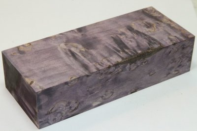 Grand format, bloc Bouleau madré stabilisé violet, ref:GFBBMs11704