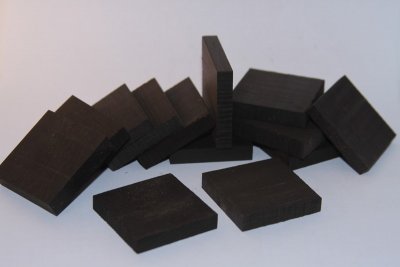 A-Plaquettes pour la coutellerie, Ebène noire, ref:PEbN40x40--0