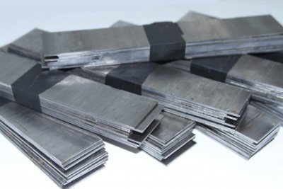 Lot de plaques d'acier au nickel 15N20, ref:AC15N20