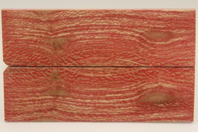 Plaquettes pour la coutellerie, Platane stabilisé rouge, ref:PPLs40114r