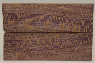Plaquettes pour la coutellerie, Platane stabilisé violet, ref:PPLTs40678vi