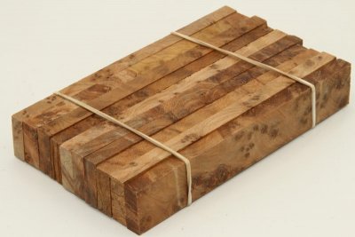 Destockage, plaquettes en lot de 10, Ronce de Thuya du Maroc, ref:DPLpTM--0