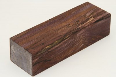 Bloc pour la coutellerie, Hêtre échauffé stabilisé violet, ref:BHs41138vi