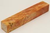Carrelet  stylo, Loupe d'Erable Ngundo stabilis orange, ref:SLpErs46406o
