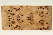 Plaquettes pour la coutellerie, loupe de Peuplier stabilise+rsine naturelle, ref:PRLpPEs48841
