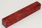 Carrelet à stylo, Bouleau de Carélie stabilisé rouge, ref:SBMs51344r
