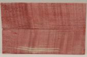 Plaquettes pour la coutellerie, Erable sycomore ondé stabilisé rouge, ref:PESOs51516r