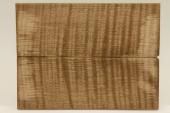 Plaquettes pour la coutellerie, Erable sycomore ond stabilis marron, ref:PESOs54501ma