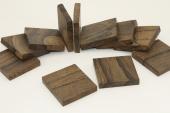 A-Plaquette, Ziricote, ref:PZI40x40--0