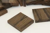 A-Plaquette, Ziricote, ref:PZI40x40--0