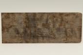 Chasse de rasoir, Bouleau de Carélie stabilisé marron, ref:RABMs54702ma