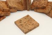 A-Plaquette, Ronce de Thuya du Maroc, ref:PLpTM40x40--0